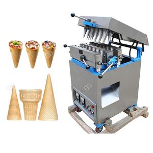 Pizza industrielle <span class=keywords><strong>professionnelle</strong></span> de fabricant de cône de gaufrette faisant la chaîne de production de cône de crème glacée d'équipement - Product Image 3