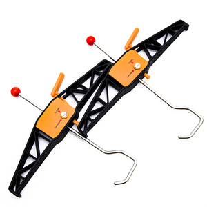 Pince d'échelle, accessoire stabilisateur d'échelle étendu pour gouttière de toit, portée d'aile en aluminium d'échelle/entretoise d'échelle murale - Product Image 3