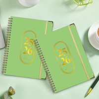 2026 impression personnalisée quotidienne annuelle Planenr balle pointillé Journal Agenda cahier d'exercices journal des étudiants école affaires objectifs cahier