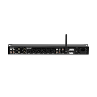Préamplificateur audio professionnel DEKEN KP-100 II, processeur 8 canaux avec contrôle BT/USB/optique/WiFi, effet de réverbération pour système de karaoké PA