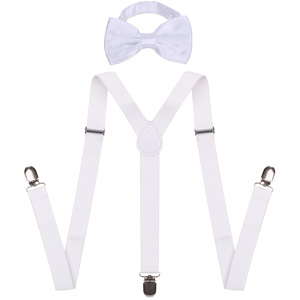 Bretelles pour adultes, haute élasticité, couleur unie, pour hommes et femmes, pour mariage, fête, costume, jupe, bretelles, clips pour chemise, robe, vêtement, <span class=keywords><strong>pantalon</strong></span> - Product Image 2