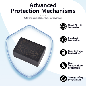 MEAN WELL <span class=keywords><strong>IRM</strong></span> 1-15W Série AC-DC 5V 12V 15V 24V Classe II Isolation PCB/SMD Mount Power Module pour l'automatisation industrielle - Product Image 5