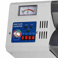 Machine à plastifier A3 robuste en métal, 13 pouces, à rouleaux, thermique et à froid, corps en fer, pour documents et photos