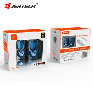 Jertech S9 bán buôn Mini <span class=keywords><strong>USB</strong></span> <span class=keywords><strong>3.0</strong></span> phụ kiện máy tính LED Light PC Loa máy tính xách tay cho máy tính để bàn - Product Image 6