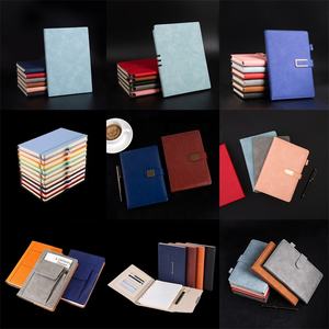 Regalos <span class=keywords><strong>de</strong></span> negocios promocionales Cuaderno <span class=keywords><strong>de</strong></span> cuero Cuaderno personalizado A5 Cuaderno Minil con logotipo - Product Image 3