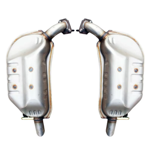 Mazda 2006 DBA-GGEP L39840100 задний глушитель выхлопных газов Запчасти для двигателя автомобиля - Product Image 1