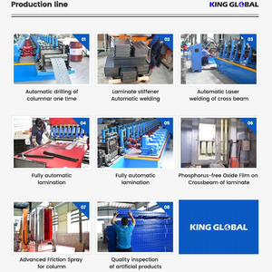 Estanterías de Almacenamiento Apilables sin Tornillos de Acero y Metal para Logística Industrial, Sistema de Unidades de Estantes Ajustables para Almacén, 200 kg por Nivel - Product Image 4