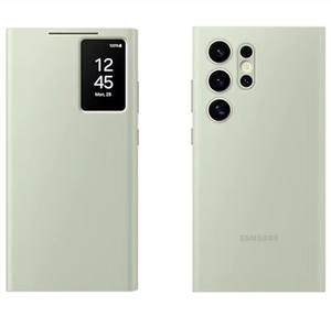 Étui de téléphone officiel pour <span class=keywords><strong>Samsung</strong></span> S24 Ultra, puce originale, rabat intelligent, réponse sans contact, <span class=keywords><strong>S21</strong></span> S22 S23 S24+ S25, étui de protection - Product Image 1