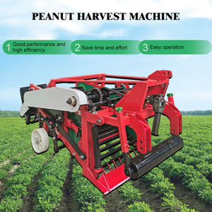 Cosechadora de cacahuetes montada en tractor, máquina cosechadora de cultivos subterráneos de tallo de raíces, cosechadora de cacahuetes - Product Image 4