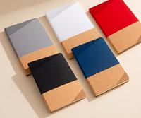 Ensemble cadeau personnalisable de luxe innovant en cuir PU 2026 avec impression typographique, comprenant un carnet, un porte-clés et un bloc-notes professionnel