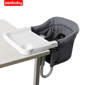 Silla Alta para Bebés <span class=keywords><strong>Seebaby</strong></span> Z2 Edición Plato de Cena, Portátil, Plegable, en Forma de U, de Plástico Brillante, para Mayores de 6 Meses, Venta al Por Mayor - Product Image 6
