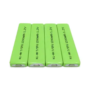 Ni-MH 7/5F6 1200mAh แบตเตอรี่1.2V ชาร์จได้แบตเตอรี่ NiMH แบตเตอรี่เคี้ยวหมากฝรั่งสำหรับเล่น CD พจนานุกรมอิเล็กทรอนิกส์