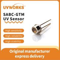 Photodiode GaN UVWORKS SABC-GTM TO-46 210-370nm 0,22 mm² pour la spectroscopie médicale et la surveillance de la stérilisation