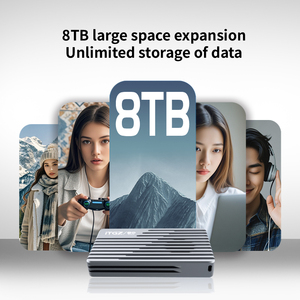 <span class=keywords><strong>Thunderbolt</strong></span> 5 M.2 NVMe 80Gbps boîtier <span class=keywords><strong>SSD</strong></span> en aluminium prend en charge 2280 Station d'accueil USB-C <span class=keywords><strong>SSD</strong></span> <span class=keywords><strong>externe</strong></span> 8 To - Product Image 4