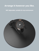 Support de projecteur mini, support de projecteur à trou unique, spécification 1/4, écrou XGIMI, support de bureau universel, matériau métallique