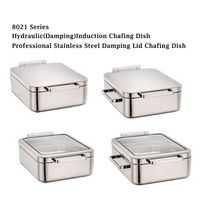 Chauffe-Plat Professionnel à Induction Hydraulique de Luxe en Acier Inoxydable pour Buffet, Idéal pour Hôtels 5 Étoiles