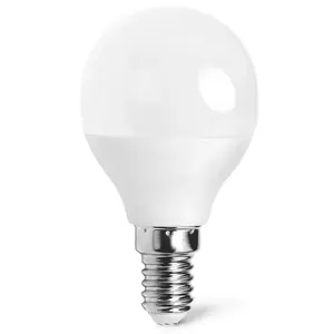 Lampadina LED G45 E14 4.9W, 400 Lumen, 2700K, Efficienza Energetica, Ideale per Illuminazione Ambientale e Decorazione - Product Image 1