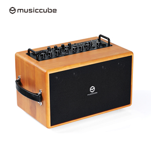 Amplificateur de basse électrique et <span class=keywords><strong>guitare</strong></span> acoustique portable Musiccube IMA90Pro 140W, système de sonorisation portable, mixeur, effets - Product Image 1