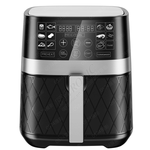 Friteuse à air numérique antiadhésive 6,5 L à température réglable pour usage domestique, avec logo personnalisé, couleur au choix, offre spéciale - Product Image 1
