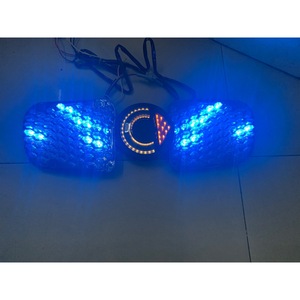 <b>Smart</b> Grille <b>Light</b> 12V Blue Led Illuminated Emblem For <b>Smart</b> Car 2015-2019 Retrofit Upgrade - Product Image 1