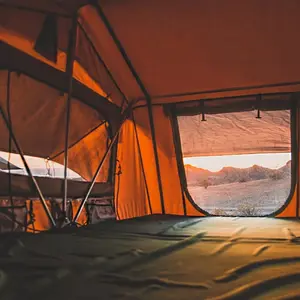 Vendita calda impermeabile universale guscio duro SUV auto tenda da tetto tenda da tetto per auto da campeggio