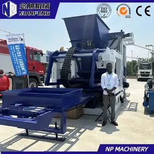 Máquina de fabricación de ladrillos de reciclaje de plástico, máquina de fabricación de bloques de molde de adoquín, máquina de bloques de enclavamiento hidráulico - Product Image 3