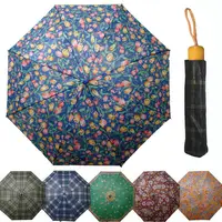 Guarda-chuva de anúncio personalizado, guarda-chuva mínimo impresso 3 dobrável com baixo custo
