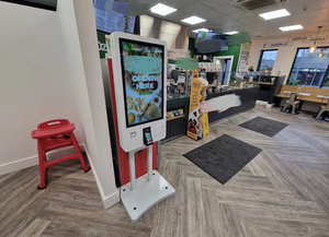 21.5 inch <span class=keywords><strong>LCD</strong></span> tự dịch vụ kiosk nhà hàng hệ thống thanh toán màn hình cảm ứng Hệ thống đặt hàng - Product Image 5