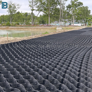 BinBo Gs HDPE Geocell - <span class=keywords><strong>Structure</strong></span> en <span class=keywords><strong>nid</strong></span> <span class=keywords><strong>d</strong></span>'<span class=keywords><strong>abeille</strong></span> écologique et durable <span class=keywords><strong>pour</strong></span> la stabilisation du <span class=keywords><strong>gravier</strong></span> des allées et la construction extérieure - Product Image 1