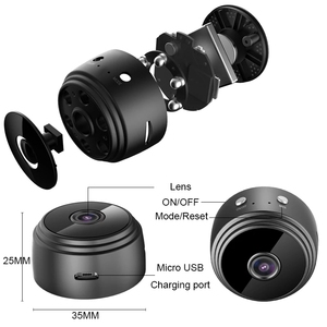 Camera Mini A9 Camera Wifi Giám Sát <span class=keywords><strong>Video</strong></span> Di Động Tầm Nhìn Ban Đêm Điều Khiển Từ Xa An Ninh 1080P HD - Product Image 2
