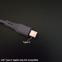 Adaptateurs et câbles audio auxiliaires USB-C vers 3,5 mm pour écouteurs et casques, avec puces numériques et gel de silice