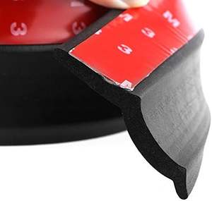 Adesivi Protettivi Universali in <span class=keywords><strong>Gomma</strong></span> per <span class=keywords><strong>Paraurti</strong></span> Anteriore <span class=keywords><strong>Auto</strong></span> Striscia Protettiva per <span class=keywords><strong>Paraurti</strong></span> 2,5M <span class=keywords><strong>Gomma</strong></span> Larghezza 60mm - Product Image 5