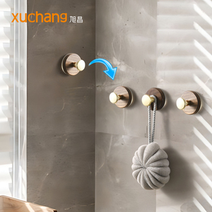 Hiện đại cao cấp nhôm nhỏ hút cốc móc đơn giản treo tường quần áo móc phòng tắm phòng ngủ nhà văn phòng - Product Image 5