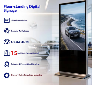 Chiosco Pubblicitario Verticale da <span class=keywords><strong>43</strong></span> <span class=keywords><strong>Pollici</strong></span> con Schermo Touch Android All-in-One e Vetro Temperato - Product Image 5