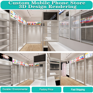 Exhibidor <span class=keywords><strong>de</strong></span> Accesorios para Teléfonos Móviles, Estante <span class=keywords><strong>de</strong></span> Pared <span class=keywords><strong>de</strong></span> Madera para Exhibición <span class=keywords><strong>de</strong></span> <span class=keywords><strong>Fundas</strong></span> <span class=keywords><strong>de</strong></span> Teléfono para Tiendas <span class=keywords><strong>de</strong></span> Telefonía - Product Image 3