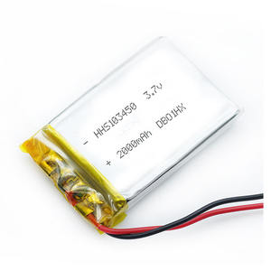 Batterie au lithium rechargeable de haute qualité au meilleur <span class=keywords><strong>prix</strong></span> 103450 3.7v 2000mah pour dispositif médical - Product Image 6
