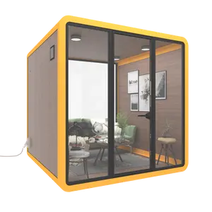Tiny handy booth fertighaus büro verwenden modulare haus telefonzelle für verkauf container-home