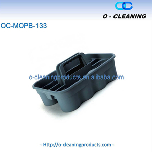 O-làm sạch 3-ngăn Stackable nhựa chia lưu trữ khay, đa năng tiện ích Carry Caddy, công cụ di động lưu trữ tổ chức - Product Image 6