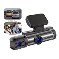 Version améliorée M8, écran IPS de 3,16 pouces, caméra embarquée avec vision nocturne, enregistreur vidéo de voiture Wifi 3 voies, caméra de route, dashcam pour véhicule
