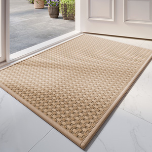 Tapis d'entrée tissé rectangulaire antidérapant, résistant à l'usure et aux taches, pour l'entrée de la maison - Product Image 1