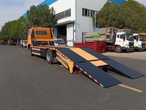 Camion de remorquage à plateau coulissant hydraulique de 10 m, camion de remorquage à plateau coulissant HOWO NX 4x2, camion de remorquage robuste pour le sauvetage routier, le transport de machines - Product Image 3
