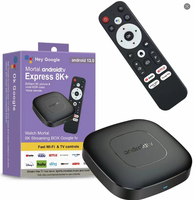 Mortal T1 Android TV Box RK3518 de Cuatro Núcleos 1080p con Doble WIFI y Control Remoto por Voz