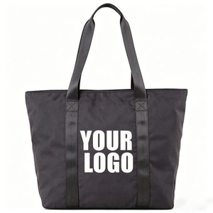 Bolsa <span class=keywords><strong>de</strong></span> Lona Bordada Qetesh, Gran Capacidad, Reutilizable, con Cierre, para Damas <span class=keywords><strong>de</strong></span> Honor, Maestras, <span class=keywords><strong>Playa</strong></span>, Viajes, Compras, Deportes, Uso Diario - Product Image 2