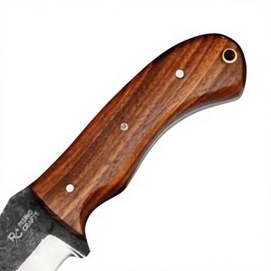 Couteau de chasse OEM 8,5 pouces fait main, en acier D2 à haute teneur en carbone, manche pleine longueur en bois de rose, pour la chasse, le dépecage, la survie et le camping - Product Image 5