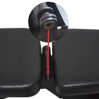 Banc d'haltères réglable et multifonctionnel Équipement de gymnastique avec haltères et supports