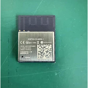 ESP32-C3-MINI-1-N4 ESP32-C3 โมดูลรับส่งสัญญาณไร้สาย RF แท้ โมเด็ม BT V5.0 โมดูลรับส่งสัญญาณ 2.412GHz ~ 2.484GHz - Product Image 1