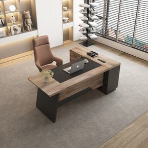 Bureau de Direction Exécutif Boss Spécifications Design Mobilier de Bureau de Haute Qualité Table De Bureau pour Manager PDG - Product Image 3