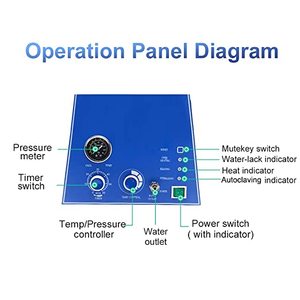Industriale 24L tavolo sterilizzatore a vapore macchina clinica <span class=keywords><strong>Autoclave</strong></span> per cibo ospedale scuola laboratorio - Product Image 5