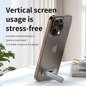 Soporte Ajustable para Teléfono Celular de Aleación de Zinc, Soporte Invisible para Teléfono, Precio de Fábrica, <span class=keywords><strong>Mini</strong></span> Soporte Portátil de Escritorio para Teléfono - Product Image 4