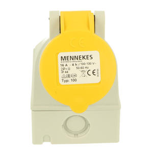 <span class=keywords><strong>Mennekes</strong></span> ของแท้ใหม่เอี่ยม - ปลั๊กติดผนัง 100 ช่อง, 16A, 100V, 3P, ตำแหน่งนาฬิกา 4 ชั่วโมง, ขั้วต่อแบบสกรู, 50-60HZ, <span class=keywords><strong>IP44</strong></span> - Product Image 1